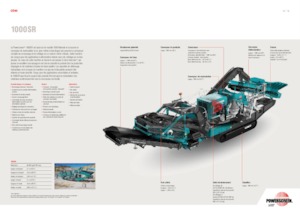 Stații de reciclare moloz Powerscreen 1000SR