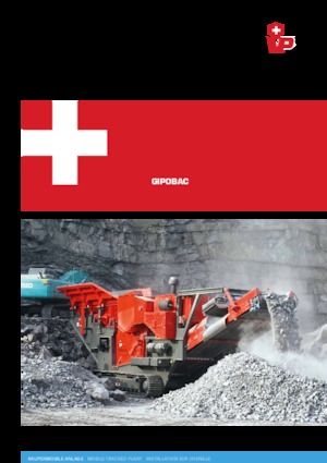 Stații de reciclare moloz Gipo B 1195 C