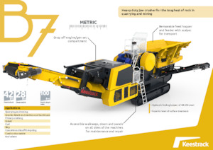 Stații de reciclare moloz Keestrack B7