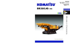 Stații de reciclare moloz Komatsu BR380JG