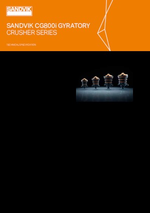 Stații de reciclare moloz Sandvik CG820