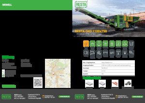 Stații de reciclare moloz RESTA CH3