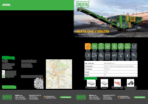 Stații de reciclare moloz RESTA CH3