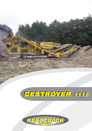 Stații de reciclare moloz Keestrack Destroyer 1112 C
