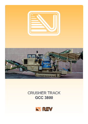 Stații de reciclare moloz REV GCC 3800