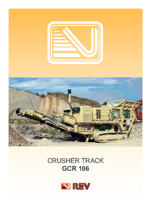 Stații de reciclare moloz REV GCR 106