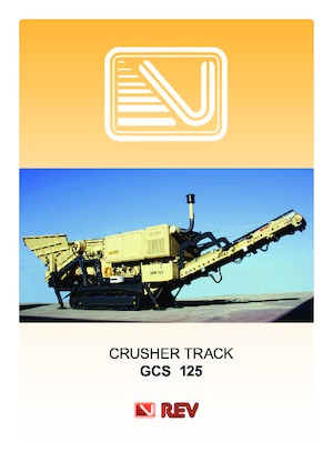 Stații de reciclare moloz REV GCS 125