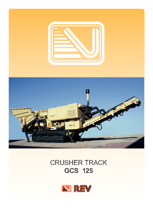 Stații de reciclare moloz REV GCS 125