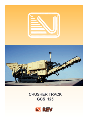 Stații de reciclare moloz REV GCS 125