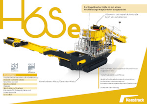 Stații de reciclare moloz Keestrack H6Se