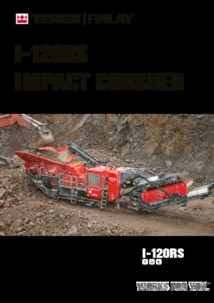 Stații de reciclare moloz Terex-Finlay I 120 RS