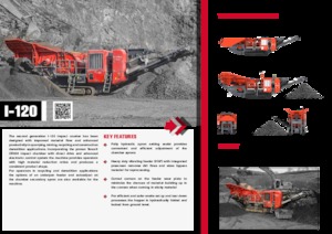 Stații de reciclare moloz Terex-Finlay I 120
