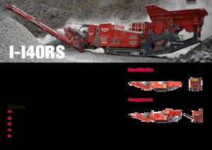 Stații de reciclare moloz Terex-Finlay I 140 RS