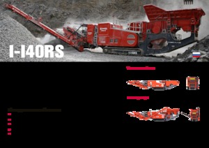 Stații de reciclare moloz Terex-Finlay I 140 RS