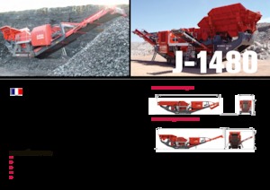Stații de reciclare moloz Terex-Finlay J 1480