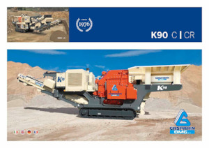 Stații de reciclare moloz Gasparin K 90C