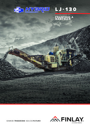 Stații de reciclare moloz Finlay LJ-130 Hybrid 