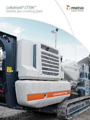 Stații de reciclare moloz Metso Lokotrack LT 106