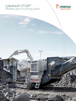 Stații de reciclare moloz Metso Lokotrack LT 120