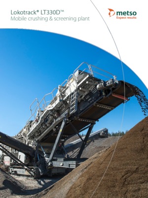 Stații de reciclare moloz Metso Lokotrack LT 330 D