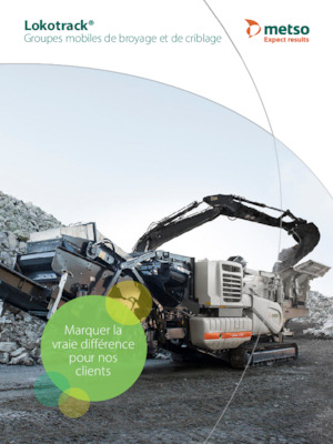 Stații de reciclare moloz Metso Lokotrack LT1213E