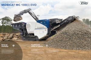 Stații de reciclare moloz Kleemann MC 100 EVO