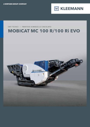 Stații de reciclare moloz Kleemann MC 100 R