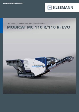 Stații de reciclare moloz Kleemann MC 110 Ri EVO