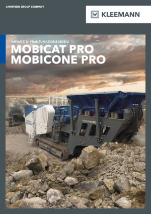 Stații de reciclare moloz Kleemann MCO 110(i) PRO