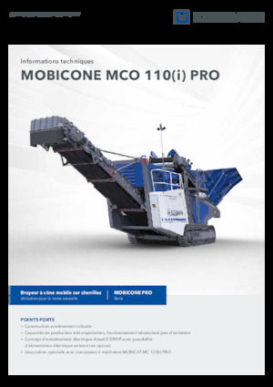 Stații de reciclare moloz Kleemann MCO 110 PRO