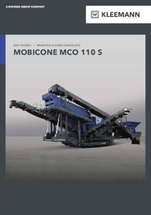 Stații de reciclare moloz Kleemann MCO 110 S PRO