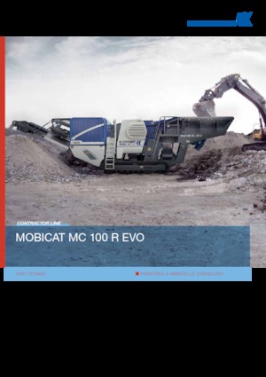 Stații de reciclare moloz Kleemann MC 100 Ri EVO
