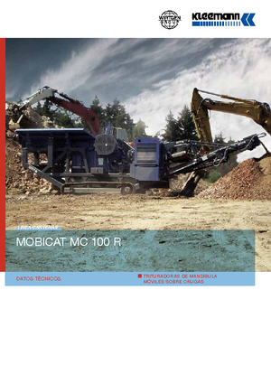Stații de reciclare moloz Kleemann MC 100 R