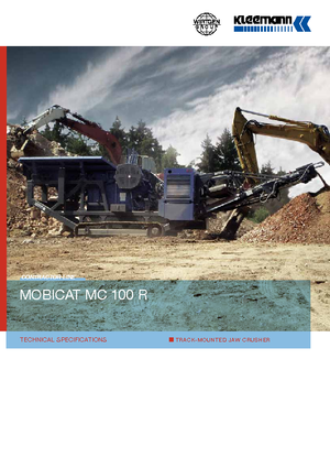 Stații de reciclare moloz Kleemann MC 100 R