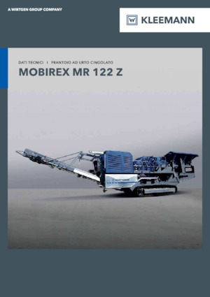 Stații de reciclare moloz Kleemann MR 122 Z