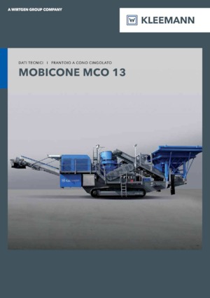 Stații de reciclare moloz Kleemann MCO 13