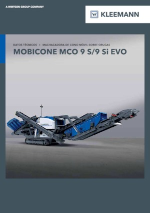 Stații de reciclare moloz Kleemann MCO 9 S