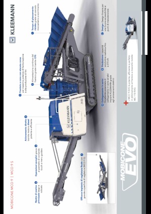 Stații de reciclare moloz Kleemann MCO 9 S