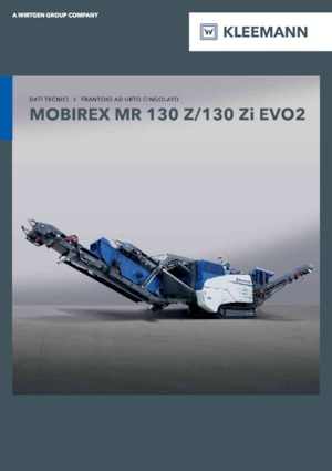 Stații de reciclare moloz Kleemann MR 130 Zi EVO2