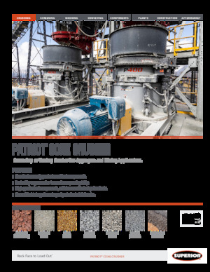 Stații de reciclare moloz Superior P500