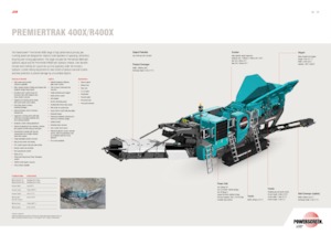 Stații de reciclare moloz Powerscreen PREMIERTRAK 400X