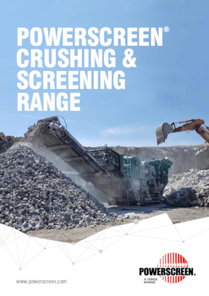 Stații de sortare mobile Powerscreen Titan 2300