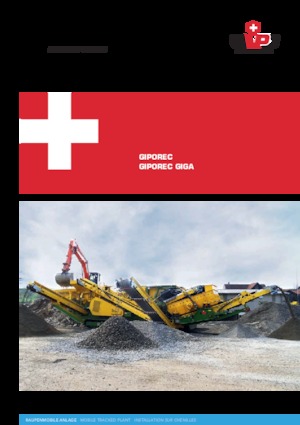 Stații de reciclare moloz Gipo R 131 FDR