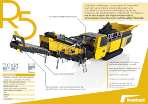 Stații de reciclare moloz Keestrack R5e