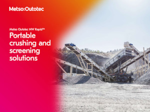 Stații de reciclare moloz Metso Rapid NW7150S Single drive