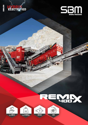 Stații de reciclare moloz SBM REMAX 400