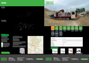 Stații de reciclare moloz RESTA VH2 2400