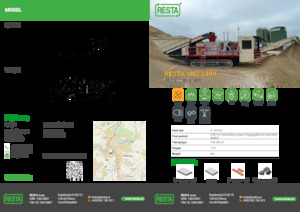 Stații de reciclare moloz RESTA VH2 2400