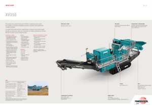 Stații de reciclare moloz Powerscreen XV350