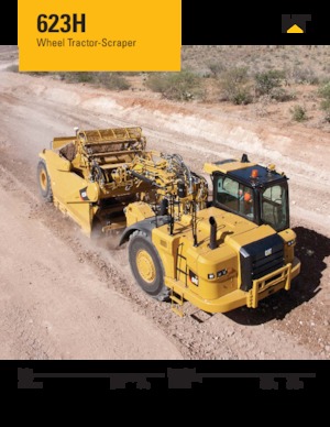 Screpere Caterpillar 623H